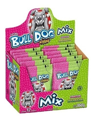 BULL DOG MIX SAND/MZNA x12 30g.